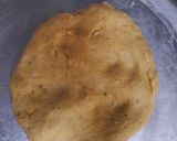 A picture of step 1 of Gujarati Dal Dhokli.
