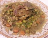 Une image de l'étape 3 de Veau aux olives et champignons.