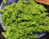 A picture of step 7 of Paan Modak with Gulkand stuffing.