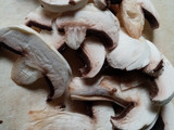 Exquisita crema de champiñones