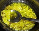 A picture of step 4 of Cluster beans sabji in curd.