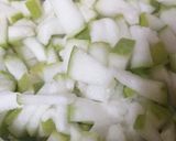 A picture of step 1 of White pumpkin Badi.