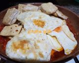 Foto langkah ke 4 dari resep Balado Telur Ceplok Tahu.