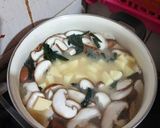Foto langkah ke 4 dari resep Miso shiru aka miso soup.