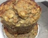 Foto langkah ke 3 dari resep Banana oatmeal muffin (cake untuk diet) Keto friendly flourless.