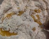 A picture of step 1 of Desi naan.