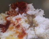A picture of step 2 of Egg rice Cake.