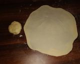 A picture of step 3 of Madatha Sweet Roll.