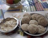 A picture of step 2 of Green moongdaal Idli.