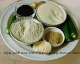 ஊத்தப்பம் ஒரு ஆரோக்கியமான முழு உணவு ரெசிபி ஸ்டேப் 1 புகைப்படம்