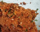 A picture of step 2 of Farali Pattice/ Buff vada.