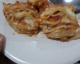 Foto langkah ke 5 dari resep Lasagna kulit pangsit.