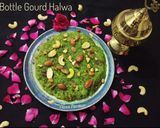 A picture of step 9 of Lauki Halwa (Bottle gourd Halwa).