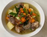 Foto langkah ke 5 dari resep Sop Buntut ala Ibu Samino.