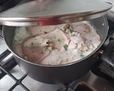 Foto del paso 7 de la receta: Lomo Centro de Cerdo c/ Arroz Primavera y Papas Salteadas, más Ensalada de Lechuga c/ Palta