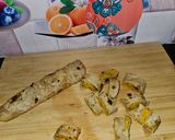 A picture of step 4 of Roti Patra(from leftover roti).