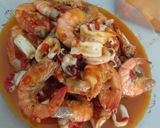 Foto langkah ke 4 dari resep Udang sambal cumi.