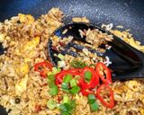 Foto langkah ke 3 dari resep Nasi Goreng Sambel Roa.