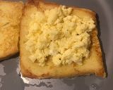 Foto langkah ke 10 dari resep Makanan AnakRoti Susu Lapis Telur Orak Arik.