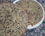 Foto del paso 3 de la receta: 04. Bizcochuelo de nuez de cumpleaños - relleno chocolate y crema capuchino - "Torta colonia suiza"