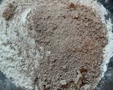 Foto del paso 1 de la receta: Torta deleite de chocolate, moka y corazón de nueces 🍩