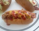 Foto del paso 4 de la receta: Perritos calientes con "salchichas de 🥕zanahoria" 😜😝😊