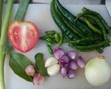 Foto langkah ke 2 dari resep Gurame siram tumis cabe hijau.