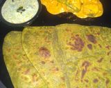 A picture of step 3 of Bathua Ka Paratha.
