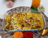 A picture of step 6 of Chicken Biryani.