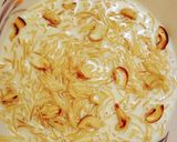 A picture of step 6 of Cashew Nuts Semiya.