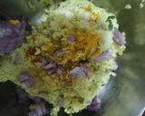 A picture of step 3 of Makke ke Bade (Corn Fritters).
