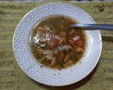 Foto del paso 6 de la receta: Sopa de mejillones, kanikama y verduras