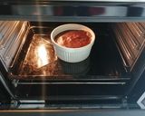 Une image de l'étape 7 de Flan pâtissier sans pâte au chocolat.