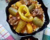 A picture of step 4 of Couscous with Sauce.