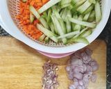 Hình bước làm 1 của món Cháo bầu