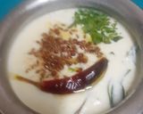 A picture of step 5 of Gujarati Kadhi ---- A Curry that soothes Your Cravings & Taste Buds In The Receding Monsoons.