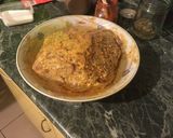 Egyben sült mustáros tarja recept fázis 1 fotója