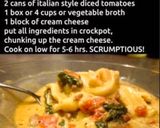 A picture of step 1 of Easy Tortellini.