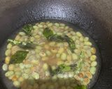 A picture of step 2 of Hyacinth beans Rava Upma.