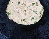 A picture of step 3 of Drumstick leaves paratha.