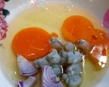 รูปขั้นตอนการทำที่ 1 ของ ไข่เจียวกุ้งสับ