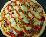 Foto langkah ke 9 dari resep Pizza teflon.