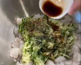 A picture of step 3 of Shrimp and Cucumber Dumplings.