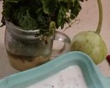 A picture of step 4 of Lauki ka Raita.