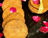 A picture of step 3 of Bajra Til Gud Tikki.