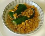 A picture of step 4 of Taro in buttermilk curry (kadi, Morkuzhambu in tamil).