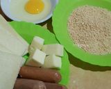 Foto langkah ke 1 dari resep Melty Cheezy Corndog.