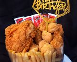 Foto langkah ke 5 dari resep Chicken Noodle Cake.