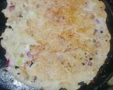 A picture of step 5 of Rava dosa.