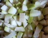 लौकी की सब्जी रेसिपी चरण 1 फोटो